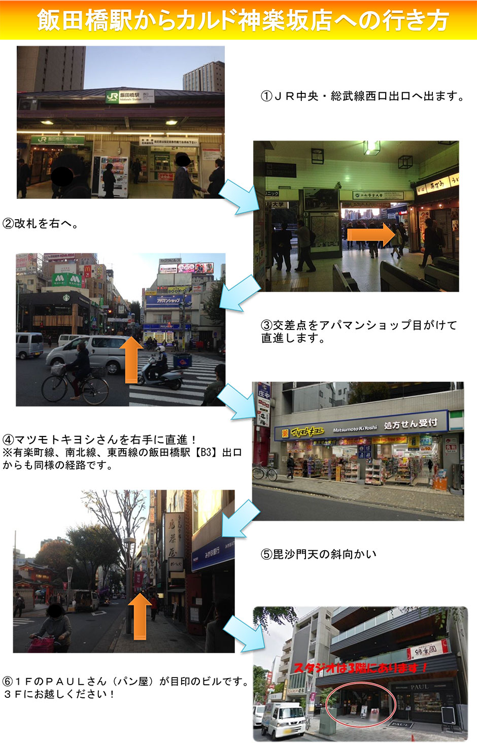 飯田橋駅アクセス